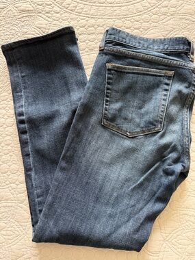 J.CREW Indigo Blue Straight Stretch Jeans | Size 31S